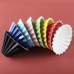 Origami Ceramic Dripper M Green
